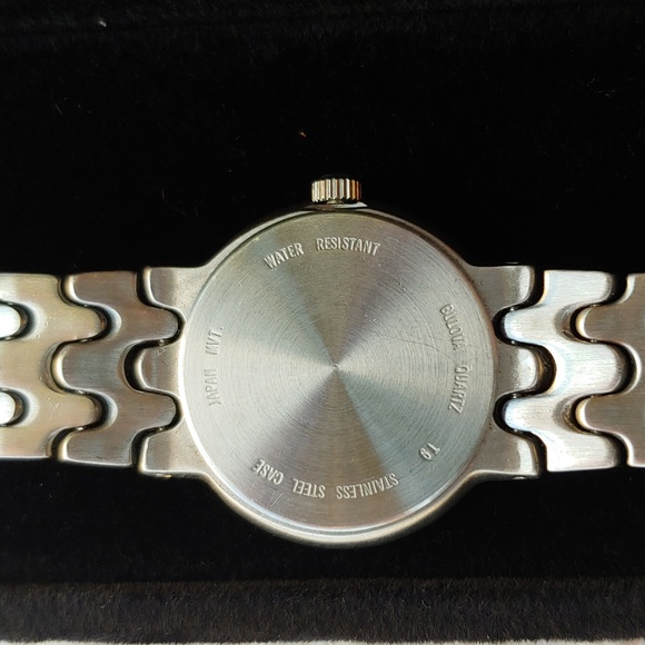 Bulova Women's Stainless Steel Blue Dial Watch with 7 Inch Link Band - Picture 11 of 13